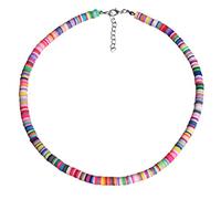 Girocollo Donna Boemia Shell Collana, Puka, Conchiglia Catena Beach Necklace, da Spiaggia Hawaiani per Ragazza (Colorato 6Mm)
