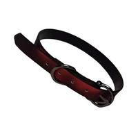 Girocollo gotico in pelle sintetica termocromica per lo styling | Cinturino sensibile al calore che cambia colore con hardware argentato, fibbia in metallo ed estetica punk per giovani, donne e uomini