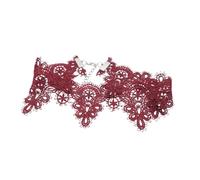 Girocollo in pizzo alla moda elegante collana comoda adatta per tutte le dimensioni del collo, lunghezza regolabile, accessorio indispensabile per la personalità, Medio, come descritto, come descritto