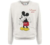 Girocollo Mc2 St Barth Mickey Detto (IT, Testo, XL, Regular, Regular, Standard, Bianco)