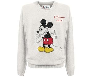 Girocollo Mc2 St Barth Mickey Detto (IT, Testo, XL, Regular, Regular, Standard, Bianco)