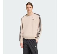 GIROCOLLO OVERSIZE ADICOLOR A 3 STRISCE Stone Khaki 3XL