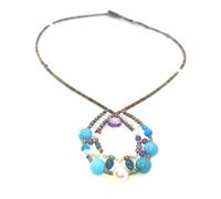 GIROCOLLO PENDANT SHINJU AZUL