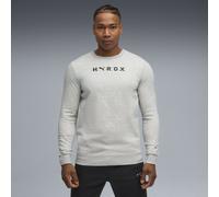 Girocollo PUMA x HYROX Heavyweight da uomo, Abbigliamento, Light Grigio Heather, XS XS