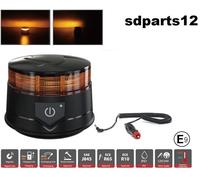 Girofaro Mini 30 Led 14W Lampeggiante Basso Muletto Base Magnetica Ventosa