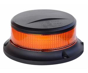 GIROFARO MINI A LED 12-24V BASE FISSA 18 LED LAMPEGGIANTE BASSO MULETTO