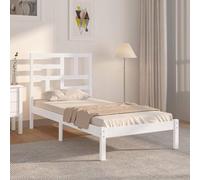 Giroletto Bianco in Legno Massello 100x200 cmgiroletto a molle