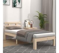 Giroletto in Legno Massello 90x190 cm Singlegiroletto a molle