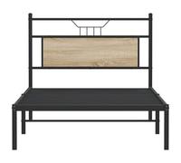 Giroletto senza Materasso Rovere Sonoma 100x190cm in TruciolatoGiroletto moderno