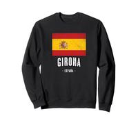 Girona Spagna | ES Bandiera Città - Bandera Española Ropa - Felpa