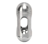 Giroscopio Giocattolo con Punta delle Dita Antistress in Acciaio Inossidabile 304 Decompressione Fidget per Adulti Bambini Viaggi in Ufficio Argento 55g