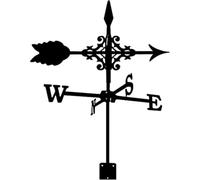 Girouette, banderuola con frecce alianti ornamento, picchetto da giardino banderuola indicatore di direzione del vento strumento di misura professionale giardino cortile facile da usare decorazione