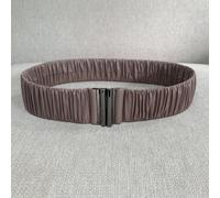 Girovita Cinghia Larga Corsetto Cintura Elastico Fibbia IN Metallo per Piumino