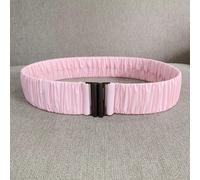 Girovita Cinghia Larga Corsetto Cintura Elastico Fibbia IN Metallo per Piumino