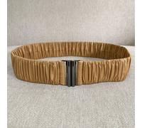 Girovita Cinghia Larga Corsetto Cintura Elastico Fibbia IN Metallo per Piumino