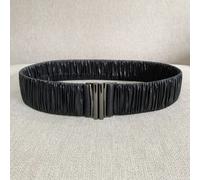 Girovita Cinghia Larga Corsetto Cintura Elastico Fibbia IN Metallo per Piumino