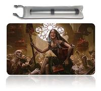GISA, Glorious RESURRECTOR - MTG tappetino da gioco + custodia impermeabile gratuita, MTG Playmate Table Mat Dimensioni 60 x 35 cm, MTG Mouse Pad compatibile con MTG TCG CCG RPG