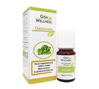 Gisa Wellness ORIGANO Olio Essenziale Bio 100% Puro e Naturale [5ml] Alimentare