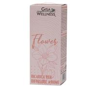Gisa Wellness - Ricarica A-HOME FLOWER - Ricarica per A-Home diffusore a batteria - [42ml] - Fragranza con note floreali ed agrumate - Made in Italy