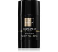 Gisada Ambassador deodorante solido per uomo 75 ml