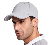 Gisdanchz Cappelli Uomo con Visiera Cappellino con Visiera Sportivo Cappellini Baseball cap Cappelli Berretto Uomo Berreto Cappello Grigio Chiaro