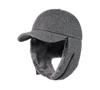 Gisdanchz Cappello Invernale Baseball con Paraorecchie - Completamente Foderato con Pelliccia Sintetica