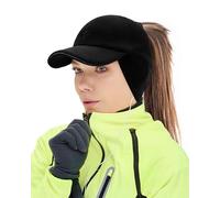 Gisdanchz Elasticizzato Invernale Donna Cappello Coda Cavallo con Paraorecchie