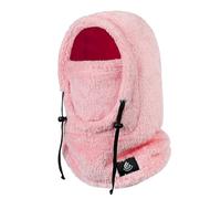 Gisdanchz Passamontagna Donna, Scaldacollo Donna Balaclava Ski Mask, Passamontagna Moto Scalda Collo Invernale Uomo Sci, Rosa