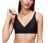 GISELA - 1/0394 Reggiseno da Donna Senza Ferretti con Imbottitura Rimovibile, Senza Cuciture in Morbida Microfibra, Taglio al Laser con Finiture termofuse Maximo Comfort Nero