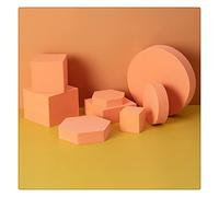 GISELA D 8 in 1 - Set di accessori per la fotografia in schiuma, per esposizione di prodotti, accessori, gioielli, cosmetici, modello, profumo e ginkets su perfetto da mostrare