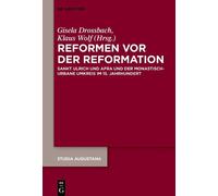 Gisela Drossbach Reformen vor der Reformation (Copertina rigida)