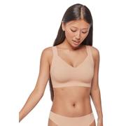 GISELA - Reggiseno Capacità Senza Ferro, Schiuma Rimovibile, Imbottitura Regolabile, Spalline Regolabili, Chiusura Posteriore, Taglio Laser, 75% Poliammide, Pelle , XL
