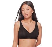 GISELA Reggiseno push up rimovibile e senza ferretto, Nero , XL