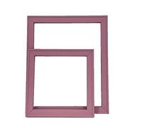 Gisela - Set di accessori per fotografia, stile nordico, stile semplice, con cornice in legno, decorazione da tavolo, per gioielli, trucchi, alimenti, piccoli oggetti (viola)