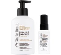GISÈLE DENIS - Double Bronze Super Instant Tanning Pack, Viso 40 Ml + Corpo 250