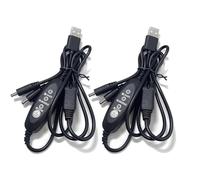 Gishbjka Controller di velocità per Ventilatore USB A 3 Livelli per Ventilatore da