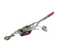 Gishbjka Mini Tensionatore Manuale con Gancio Doppio Strumento di Sollevamento Ingranaggio Verricello Power Puller
