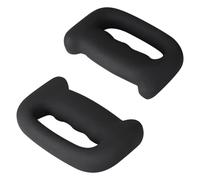 Gishbjka Pesi Premium per Uomini e Donne per Shadowboxing, Allenamento di, Aerobica, Esercizi di Core e Fitness (2 kg) Nero