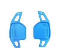 Gisltv Auto Paletta Volante Prolunga Paddle Shift, per Audi A3 A4L 2013-2016 Durevole Macchina Paddle alla Moda e Bella Prolunga Cambio,Blue
