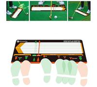 Gismelio Tappetino per allenamento da golf, postura corretta, per migliorare il gioco di golf, tappetino per la postura per principianti, aiuto per insegnare e addestrare il golf per attrezzature per