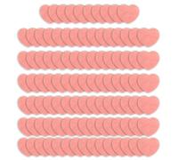 Gissroys 100pcs Cuore Cerniera Sacchetto Dei Monili Risigillabile per Gioielli Perline Caramelle di Stoccaggio di Piccole Imprese Forniture di Imballaggio Regalo di San Valentino
