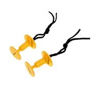 Gissroys 2 tappi per corda da surf, in nylon, in plastica, per surf, con inserto rimovibile
