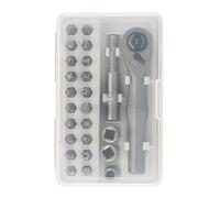 Gissroys 25 In 1 Dischi a cricchetto Portatile Presa Cacciavite Driver Rilascio Rapido Ratchets Strumento di Riparazione Della Vite Manuale Elettronica Strumento di Riparazione