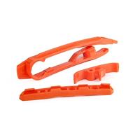 Gissroys 3 pezzi Easy Installation Chain Slider and Swingarm Protector Wear Resistant Motorcycle Swingarm Guide & Paratena