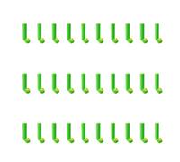 Gissroys 30 adattatori da pesca a doppio core, resistenti al freddo, accessori da pesca, per scenari versatili, accessori per la famiglia