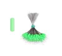 Gissroys 300pcs Space Bean Ovale/Cilindro Pesca Float Bobbers Stopper Pesca Float Fagioli Spaziali Stops Accessori Arresti Morbidi Stops Linea Accessori