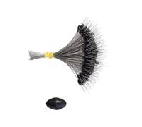 Gissroys 300pcs Space Bean Ovale/Cilindro Pesca Float Bobbers Stopper Pesca Float Fagioli Spaziali Stops Accessori Arresti Morbidi Stops Linea Accessori