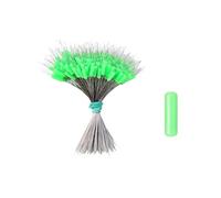 Gissroys 300pcs Space Bean Ovale/Cilindro Pesca Float Bobbers Stopper Pesca Float Fagioli Spaziali Stops Accessori Arresti Morbidi Stops Linea Accessori