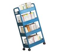 Gissroys 4 Livelli Snack Trolley Con Ruote Risparmia Spazio Carrello Rotolante Altezza Regolabile Scaffale Per Campeggio Per Le Organizzazioni Camera Da Letto