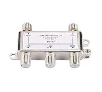 Gissroys 5-2400MHz 4 Way per Digital Coax Cable Splitter 4 Canali Satellite T Antenne per Digital Indoor